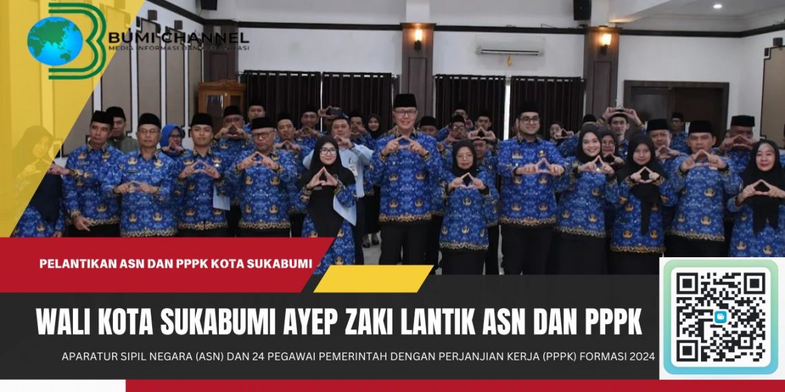 Wali Kota Lantik Satu Aparatur Sipil Negara (ASN) dan 24 Pegawai Pemerintah dengan Perjanjian Kerja (PPPK)