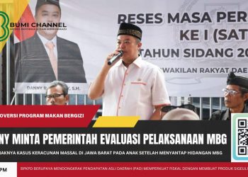 Danny Meminta Pemerintah Evaluasi Pelaksanaan Program Makan Bergizi Gratis