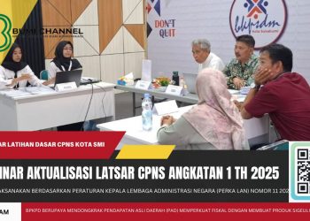 BKPSDM Gelar Seminar Aktualisasi Latsar CPNS Angkatan 1 Pemerintah Kota Sukabumi Tahun 2025
