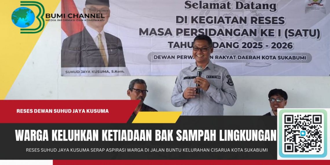 Warga Jalan Buntu Keluhkan Ketiadaan Bak Sampah Lingkungan Saat Reses Suhud Jaya Kusuma