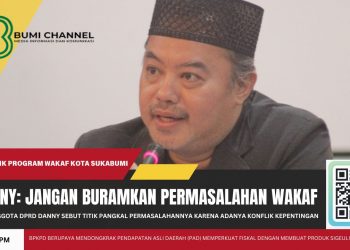 Danny: Jangan Buramkan Permasalahan Wakaf di Kota Sukabumi Yang Penuh Konflik Kepentigan