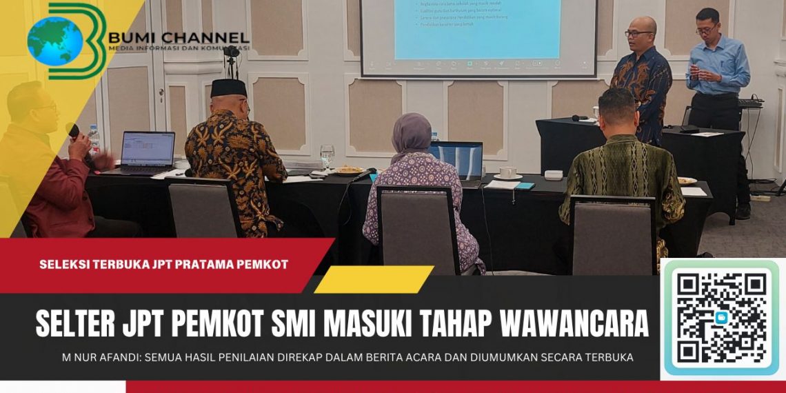 Seleksi Terbuka Jabatan Pimpinan Tinggi Pratama di Lingkungan Pemerintah Kota Sukabumi Masuki Tahap Akhir
