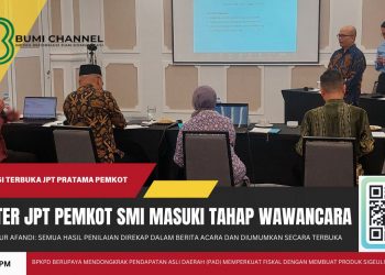 Seleksi Terbuka Jabatan Pimpinan Tinggi Pratama di Lingkungan Pemerintah Kota Sukabumi Masuki Tahap Akhir