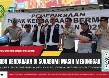 40 Ribu Unit Kendaraan di Kota Sukabumi Masih Menunggak Pajak Kendaraan Bermotor