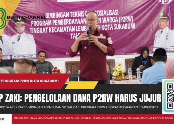 Pengelolaan Dana Program P2RW Harus Dilakukan Secara Jujur dan Amanah
