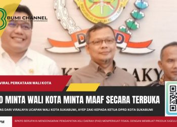 Ketua DPRD Minta Wali Kota Sukabumi Klarifikasi dan Meminta Maaf Secara Terbuka