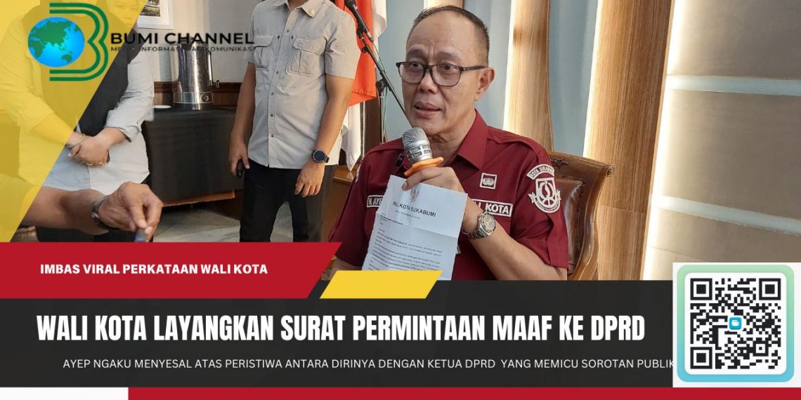 Akhirnya, Wali Kota Layangkan Surat Permintaan Maaf dan Klarifikasi ke DPRD Kota Sukabumi
