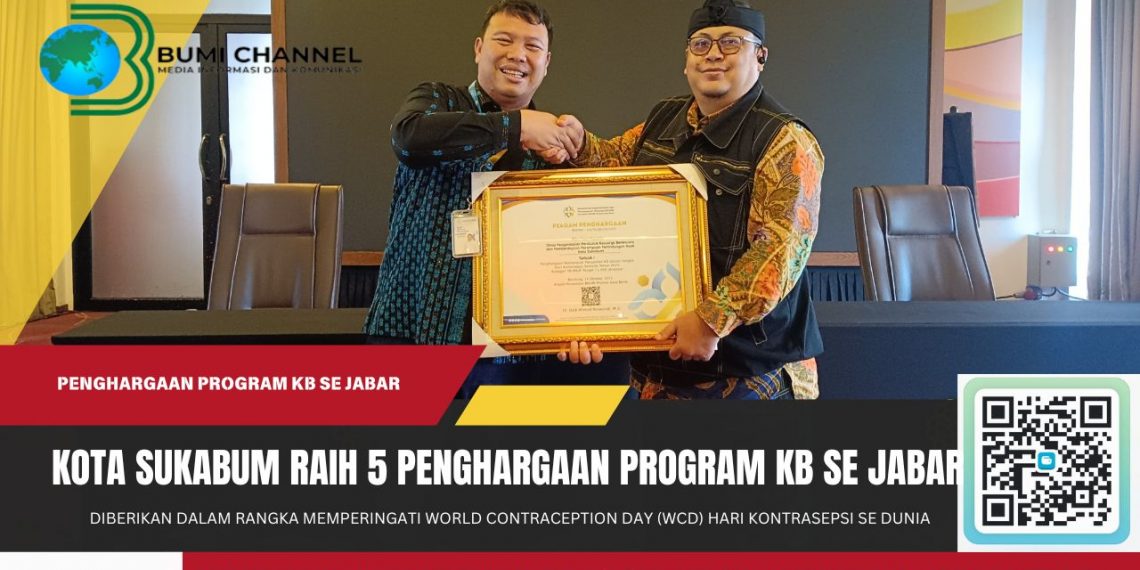 Membanggakan, Kota Sukabumi Raih Lima Penghargaan Program Keluarga Berencana Tingkat Jawa Barat