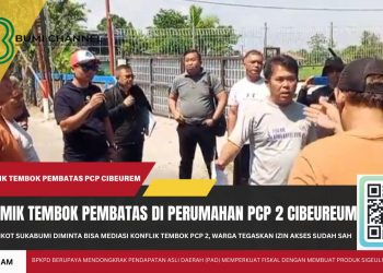 Pembukaan Akses Tembok di Kawasan PCP 2 Sudah  Mendapatkan Persetujuan Warga dan Surat Izin Wali Kota Sukabumi