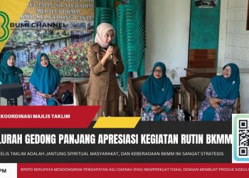Plt. Lurah Gedong Panjang Apresiasi Kegiatan Pertemuan Rutin BKMM