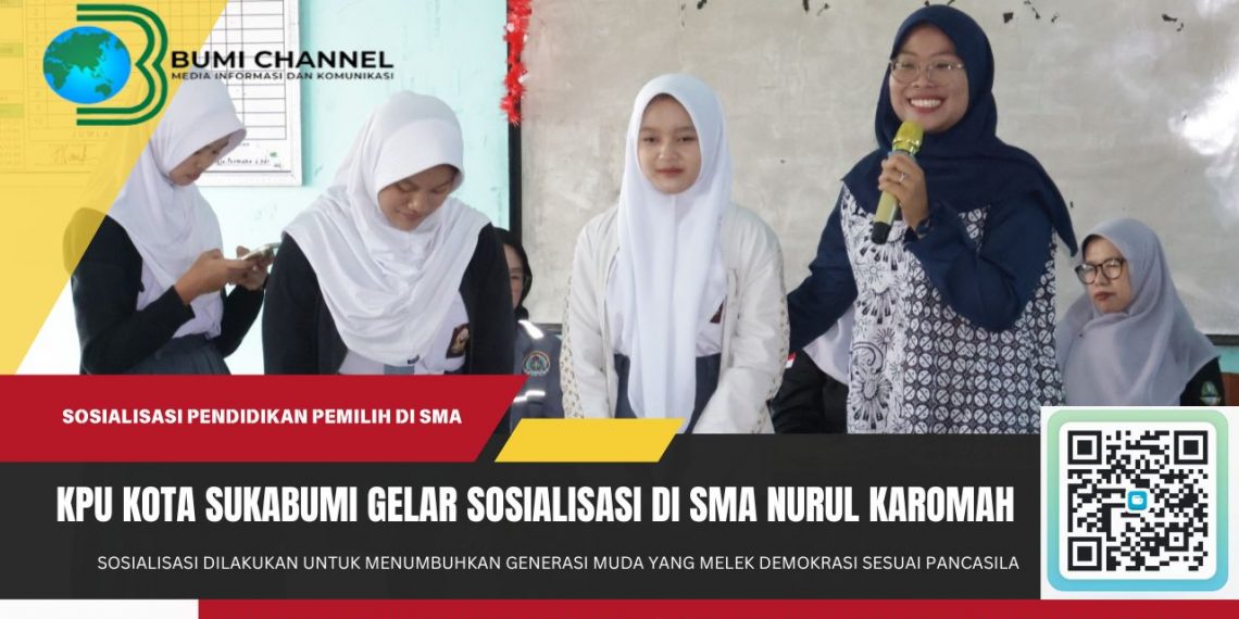 KPU Kota Sukabumi Sasar Siswa Sekolah Sosialisasikan Pendidikan Pemilih Berkelanjutan