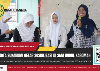 KPU Kota Sukabumi Sasar Siswa Sekolah Sosialisasikan Pendidikan Pemilih Berkelanjutan