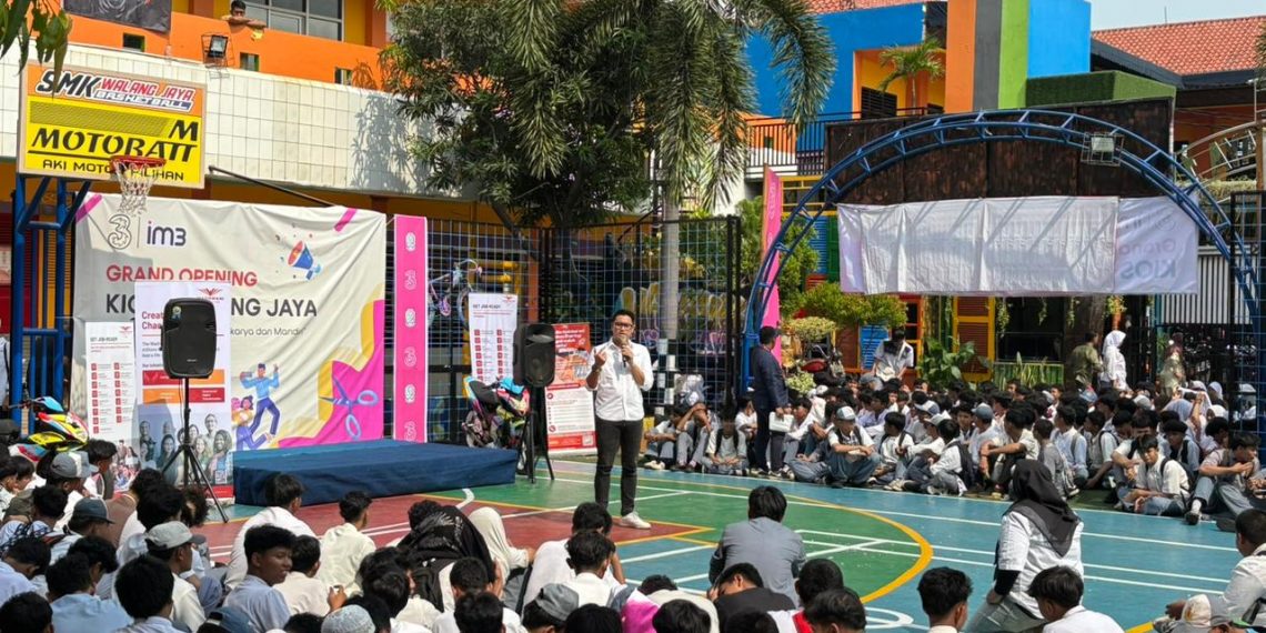 Indosat dan SMK Walang Jaya Perkuat Model Pembelajaran Berbasis Praktik Lewat Inisiatif Kios