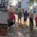 Intensitas Hujan Tinggi, Jalan Warga di RW 06 Kelurahan Gedong Panjang Amblas