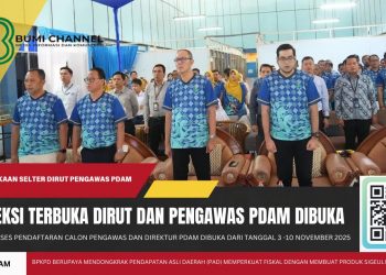 Pemkot Sukabumi Resmi Umumkan Seleksi Terbuka Calon Dewan Pengawas dan Direktur PDAM TBW
