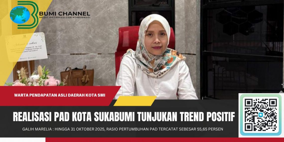 Realisasi Pendapatan Asli Daerah (PAD) Kota Sukabumi Menunjukkan Tren Positif