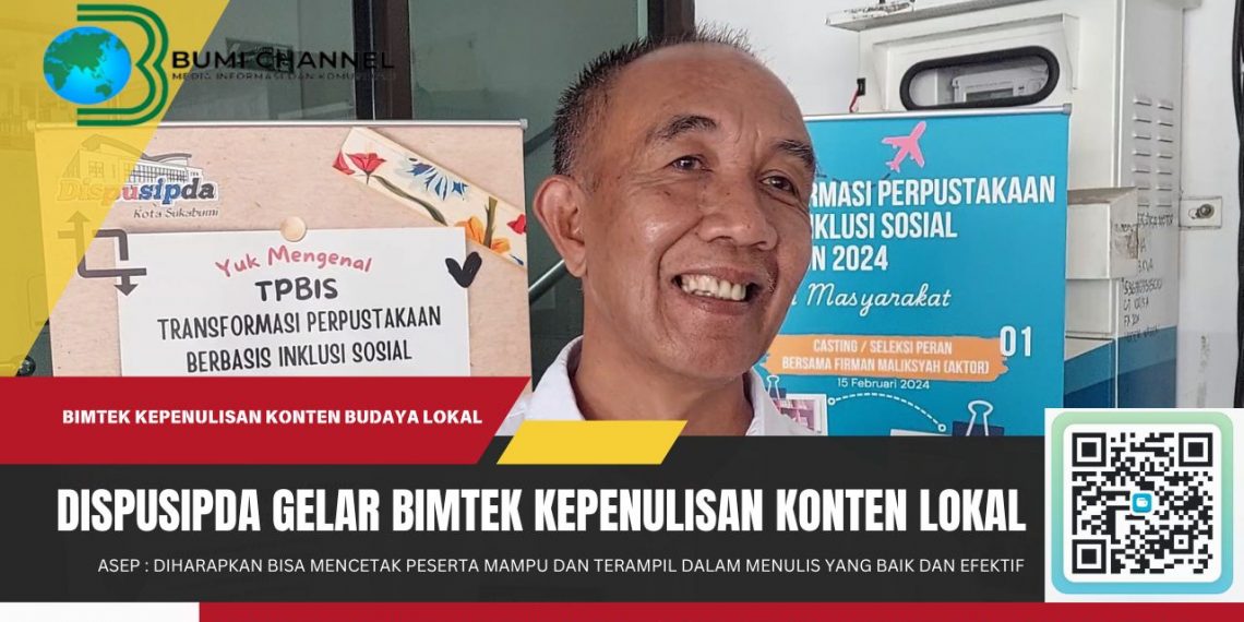 Asep: Bimtek Kepenulisan Diharapkan Bisa Mencetak Peserta Mampu dan Terampil Dalam Menulis yang Baik dan Efektif