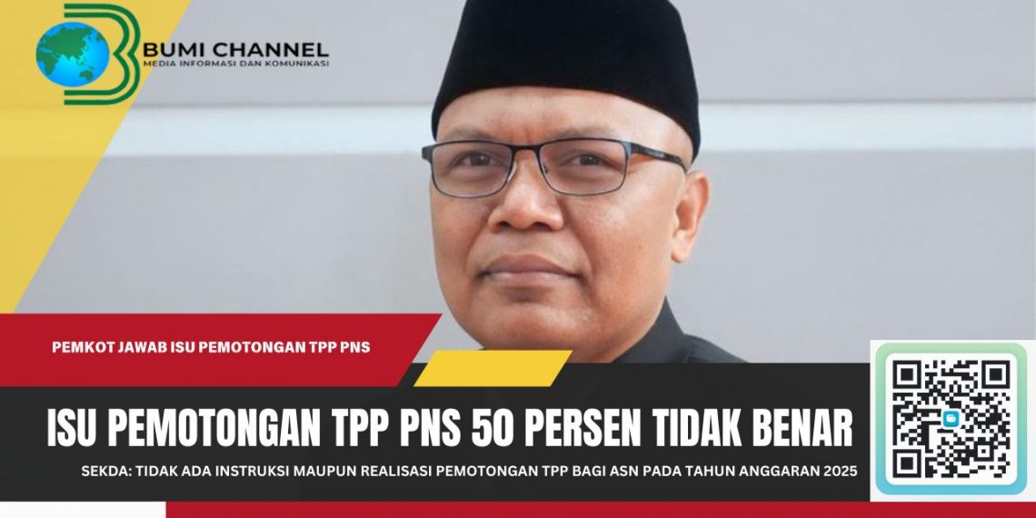 Isu Pemotongan TPP PNS Tahun 2025  untuk Membayar Temuan BPK Ternyata Tidak Benar