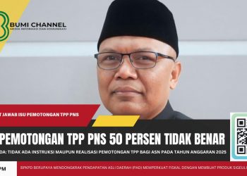 Isu Pemotongan TPP PNS Tahun 2025  untuk Membayar Temuan BPK Ternyata Tidak Benar