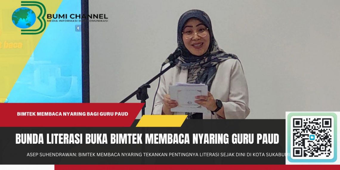 Bimtek Membaca Nyaring Tekankan Pentingnya Literasi Sejak Dini di Kota Sukabumi