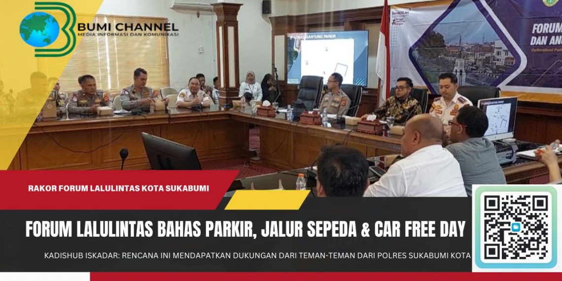 Forum Lalulintas Kota Sukabumi Bahas Optimalisasi Parkir Alun-alun Utara, Jalur Sepeda dan Car Free Day Jalan A Yani
