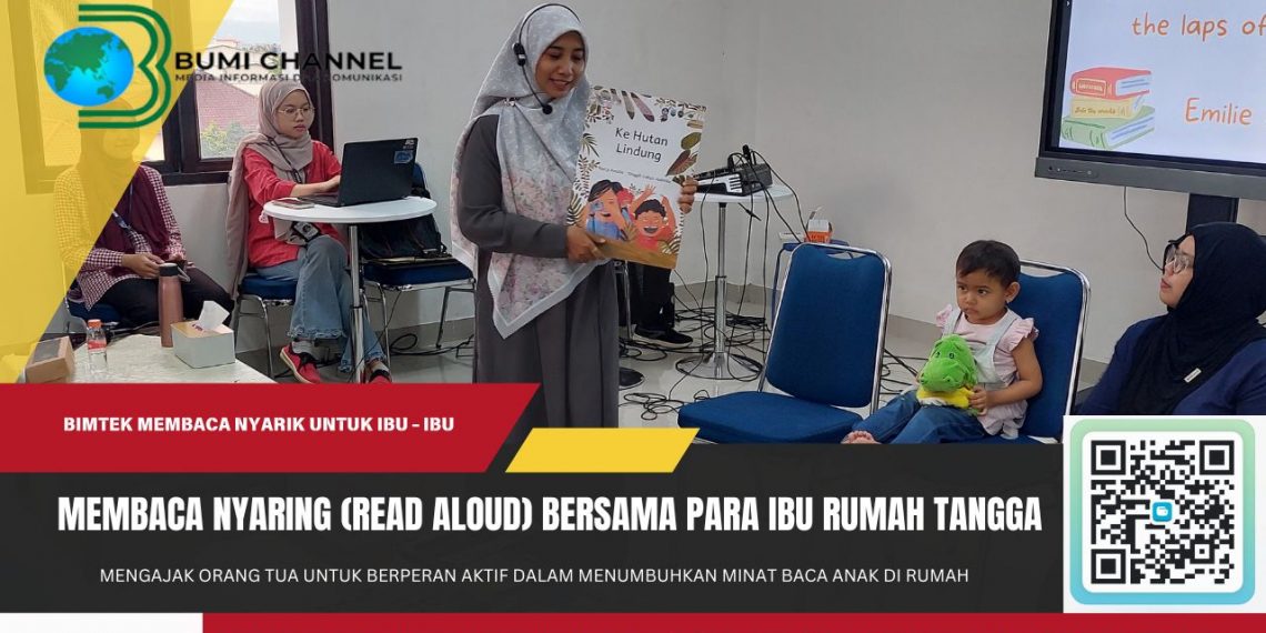 Bimtek Membaca Nyaring Para Ibu Rumah Tangga di Kota Sukabumi Didorong Jadi Motor Literasi Keluarga
