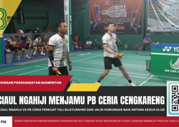 Mabar PB Ciaul Ngahiji vs PB Ceria Perkuat Tali Silaturahmi dan Jalin Hubungan Baik Antara Kedua Klub