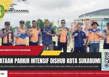 Dishub Kota Sukabumi Intensif Lakukan Penertiban Parkir di Jalan Veteran dan Perintis Kemerdekaan