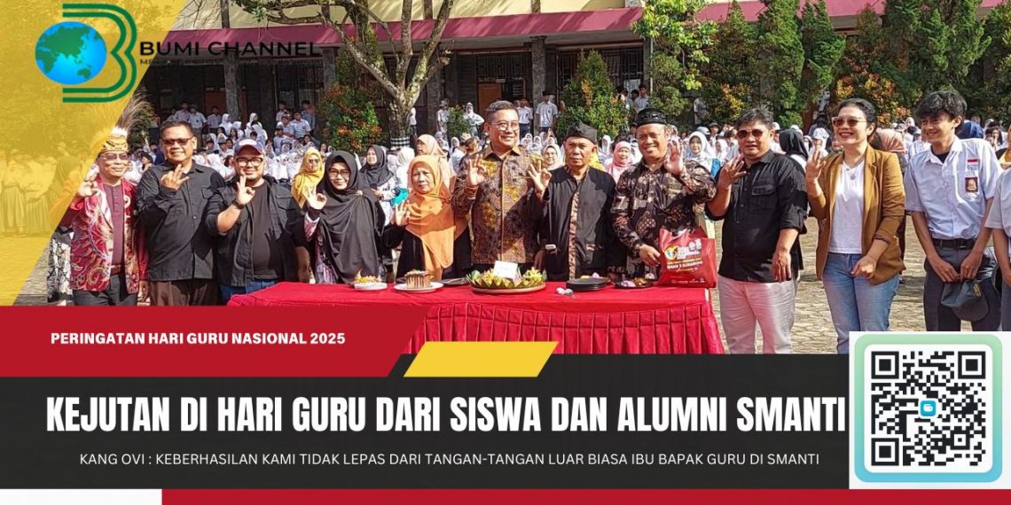 Kolaborasi IKA Smanti Sukabumi dan Siswa di Hari Guru Nasional Tahun 2025