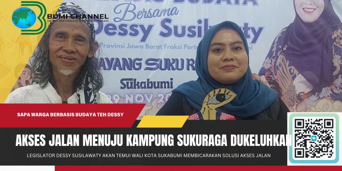 Akses Jalan ke Kampung Sukuraga Kurang Maksimal, Legislator Dessy Susilawaty Akan Temui Wali Kota