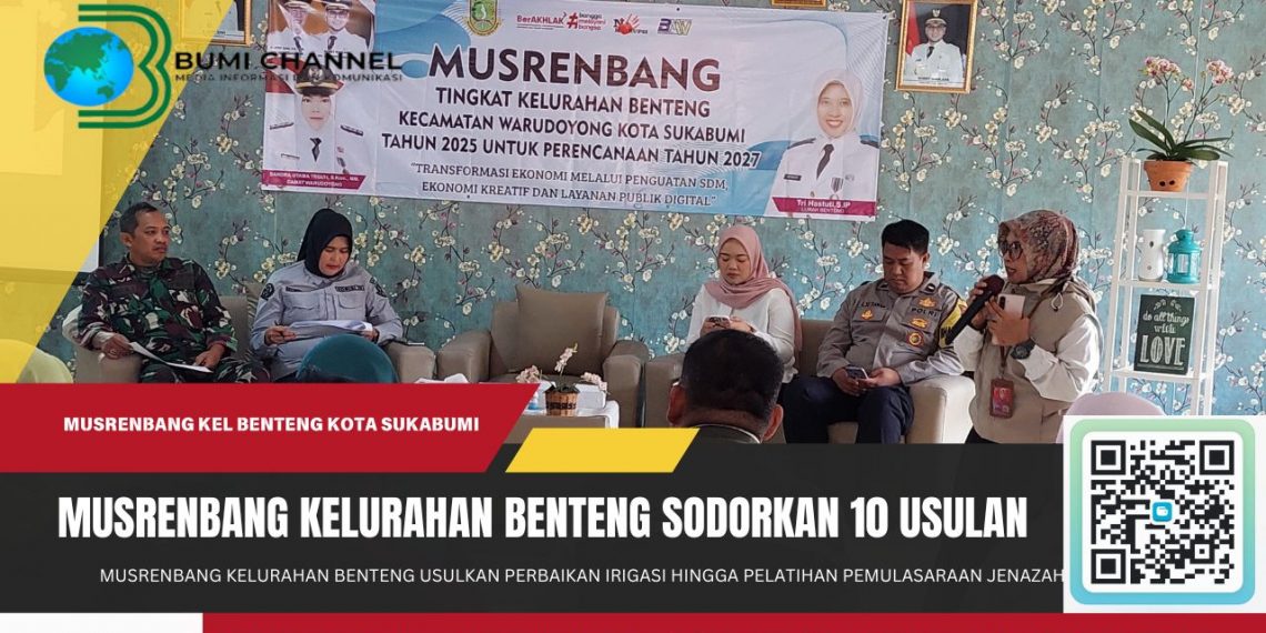 Musrenbang Kelurahan Benteng Usulkan Perbaikan Irigasi Hingga Pelatihan Pemulasaraan Jenazah