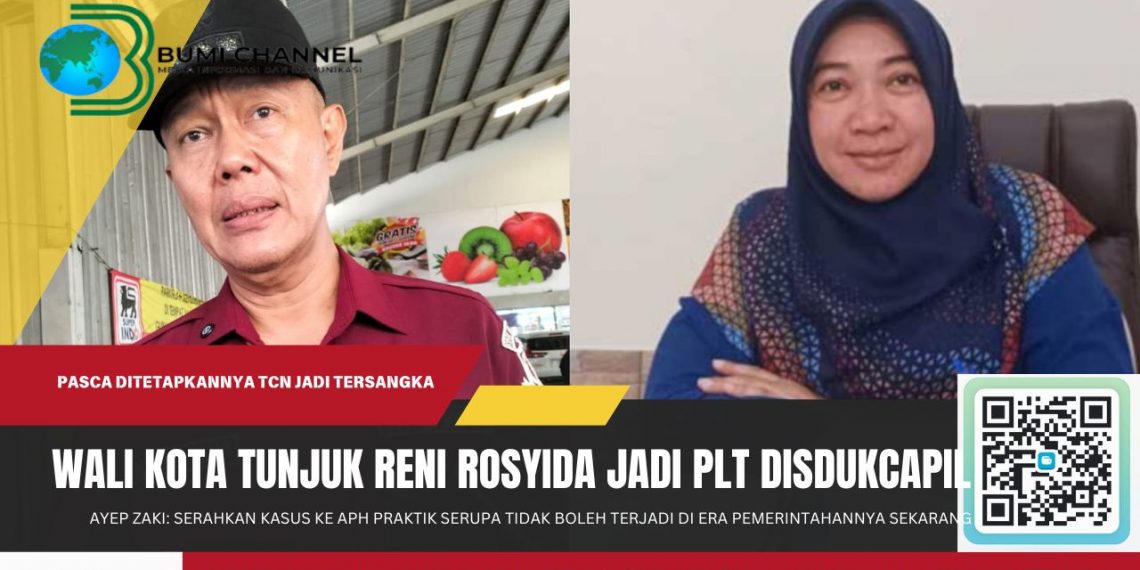 TCN Tersandung Masalah, Wali Kota Sukabumi ‘Gercep’ Tunjuk Reni Rosyida Muthmainnah Menjadi Plt Kadisdukcapil