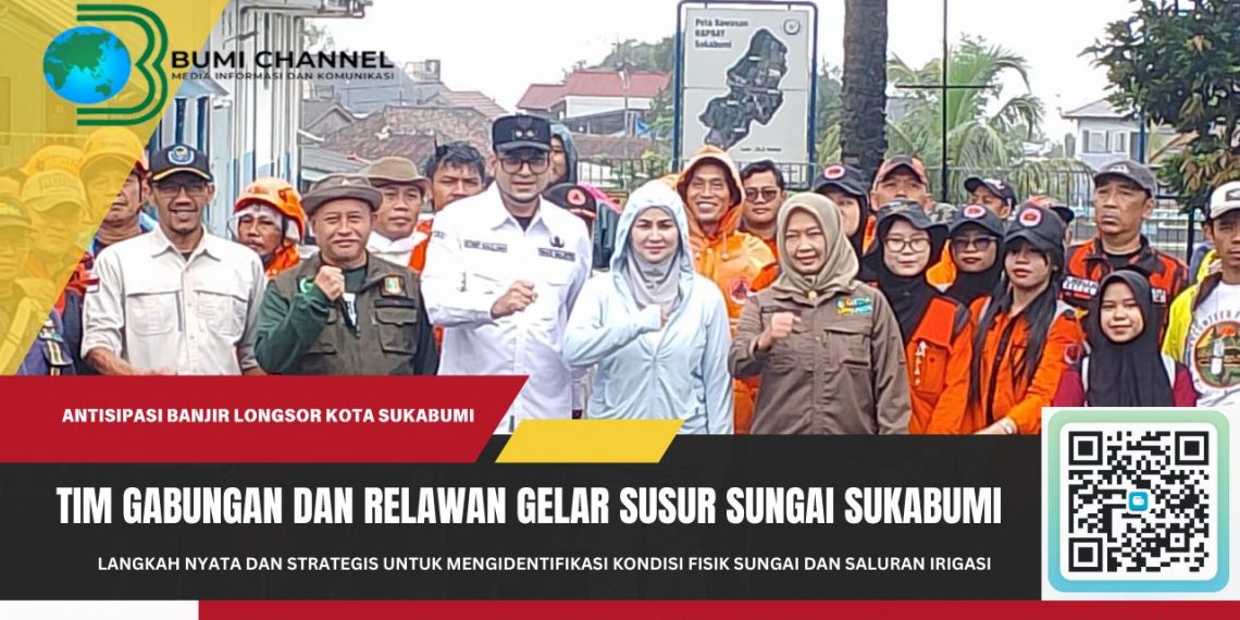 Tim Gabungan dan Relawan Gelar Susur Sungai dan Irigasi Pastikan Aliran Sungai Normal