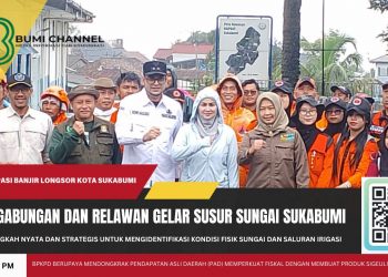 Tim Gabungan dan Relawan Gelar Susur Sungai dan Irigasi Pastikan Aliran Sungai Normal
