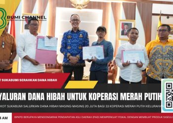 Perkuat Koperasi Merah Putih di 33 Kelurahan, Pemkot Sukabumi Salurkan Hibah