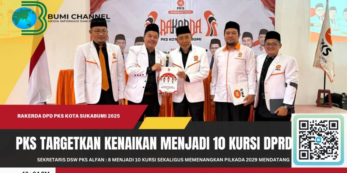 PKS Targetkan Kenaikkan Kursi DPRD Kota Sukabumi Dari 8 Menjadi 10 Kursi