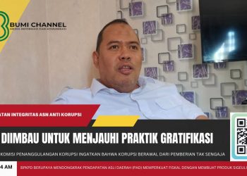 Jauhi Gratifikasi! Korupsi Berawal dari Pemberian Tak Seberapa