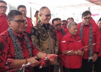 Hasto Kristiyanto Membuka Kembali Klinik Pratama Waluya Sejati Abadi di Sukabumi