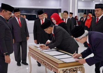 Pengangkatan Sumpah MPPP dan MPPW, Dirjen PHPT Kementerian ATR/BPN: Peran PPAT Krusial untuk Kualitas Layanan Pertanahan