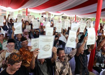 Melalui PTSL, Kementerian ATR/BPN Terbitkan 1,2 Juta Sertipikat Sepanjang Tahun 2025