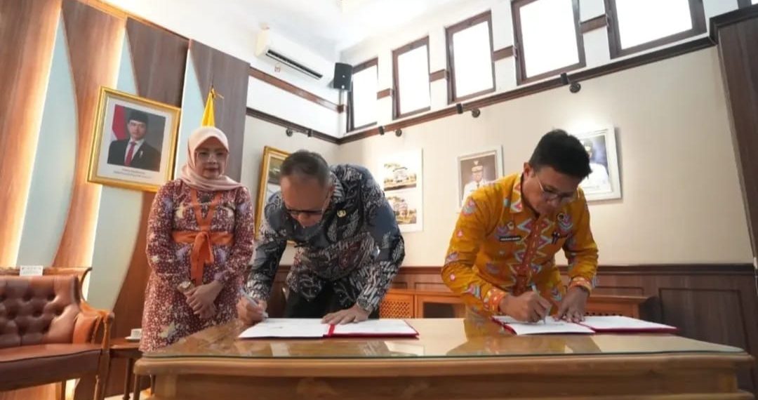 Perkuat Sinergi Pertanahan dan Perpajakan, BPN dan Pemkot Sukabumi Teken MoU