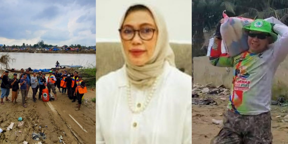 Perwatusi Peduli Bersama Relawan Lainnya Lakukan Tugas Kemanusiaan Bantu Korban Bencana di Aceh