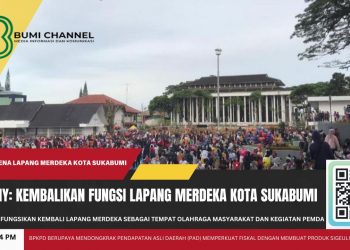 Warga Keluhkan Fenomena Lapang Merdeka Sukabumi yang Kini Sudah Beralih Fungsi