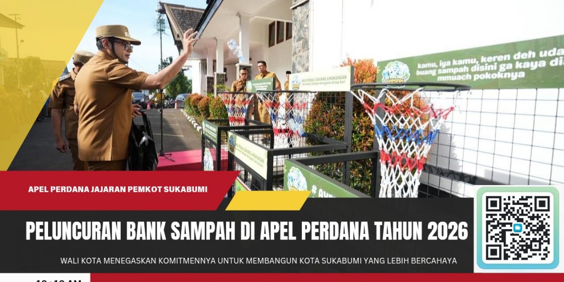 Peluncuran Bank Sampah dan Komitmen Bangun Kota Sukabumi Lebih Bercahaya