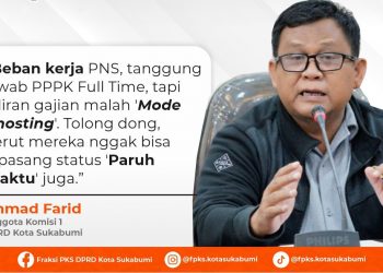 Kesenjangan Beban Kerja PNS dan PPPK Paruh Waktu Disorot, DPRD Kota Sukabumi Minta Gaji Segera Dibayarkan