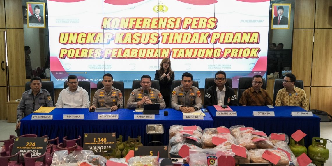 Pertamina Patra Niaga Regional JBB Apresiasi Polres Pelabuhan Tanjung Priok Atas Pengungkapan Kasus Penyalahgunaan LPG Bersubsidi