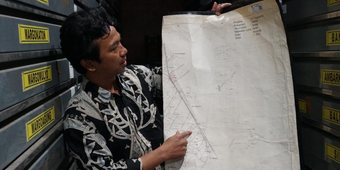 Pemutakhiran Data Digital, Sejumlah Kantor Pertanahan di DIY Lakukan Pendataan Surat Ukur, Gambar Ukur, dan Buku Tanah Lama