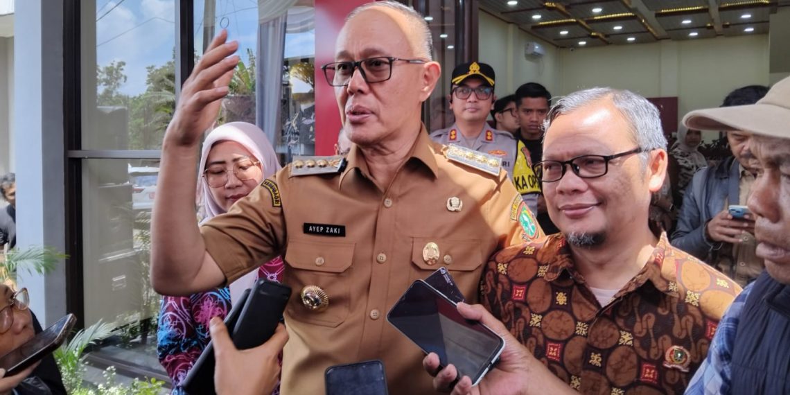 Wali Kota Ayep Zaki: Jangan Jadi Wali Kota Kalau Tidak Bisa Membangun