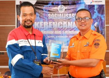 Pertamina Patra Niaga Regional JBB Gelar Sosialisasi Tanggap Kebencanaan di Zona Pemukiman Terdekat Fuel Terminal Tasikmalaya