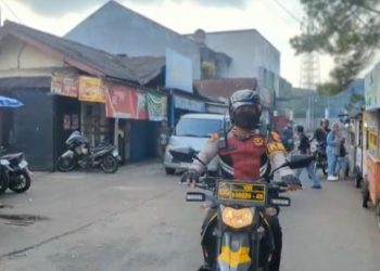 Antisipasi Macet Saat Berburu Takjil Patroli SatSamapta Polres Sukabumi Kota Laksanakan Pelayanan Pengamanan Ngabuburit